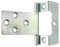 Hafele Cranked Flush Hinge Non Mortice Steel Zinc Plated - 351.96.910