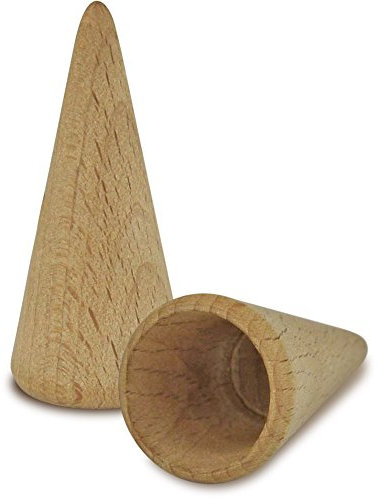 Schultütenspitze aus Holz 1 Stck. p. SB-Beutel