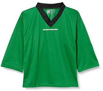 Sherwood - Eishockey Trainingstrikot Junior für Kinder I stilvolles Practice Jersey aus gelochtem Mesh-Stoff I V-Neck Jersey zum Trainieren I tolle Passform