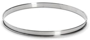 de Buyer - Runder Tortenring aus Edelstahl - Durchmesser 22 cm, Höhe 2 cm - 3091.22N, Silber