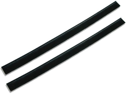 GBPro - Escobilla de goma profesional para limpiaparabrisas de acero inoxidable, 2 piezas, para limpiador de mamparas de ducha de baño, azulejos, mesa de cristal, parabrisas de coche, equipo de limpieza de ventanas