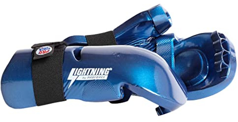 Pro Force Lightning Punches Karate Sparring Gloves - Blue - Child Medium