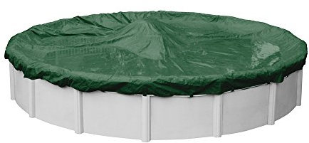 Piscine Mate Grès Winter Coque pour Hors Sol Piscine 15' Round Pool Vert forêt