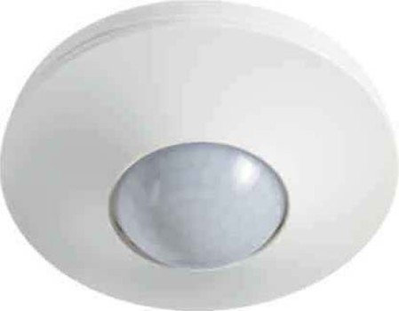 ESYLUX 1566476 Präsenzmelder 360 Grad Unterputz, 8 m, 230 V, IP20, PD-C360I/8 MIC, weiß