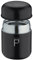 Drink Pod Stainless Steel Vacuum Insulated Leak-Proof Foodpod Capsule Flask 6 Hours Hot 24 Hours Cold, Matt Black, 280ml