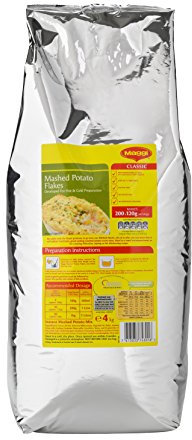 MAGGI Low Sodium Mashed Potato Flakes, 4 kg