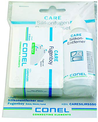 CARE Silikon-Reparaturset Fugen-Boy 5/8/rund Silikonentferner 50ml