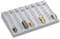 Wedo Münzzählbrett 279x188x45mm lichtgrau