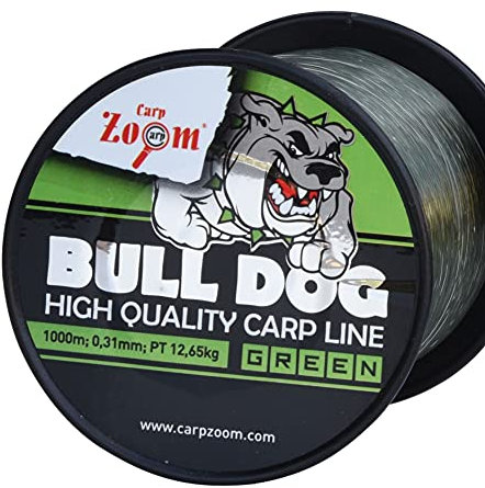 Carp Zoom Bull-Dog Carp Line 0,31 mm 12,65Kg 1000m Dark Green Schnur