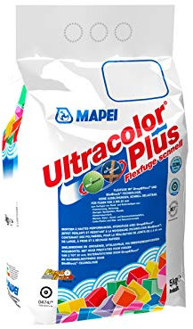 Ultracolor Plus zementgrau Flexfuge schnell, für Fugen von 2 bis 20 mm (1 Beutel 5 kg zementgrau)
