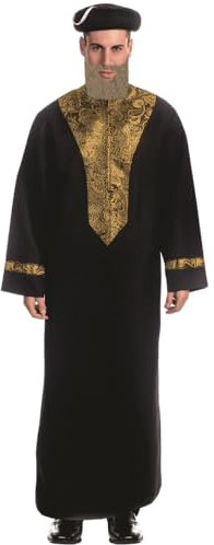 Dress Up America Adulte Séfarade Chacham Rabbi Costume