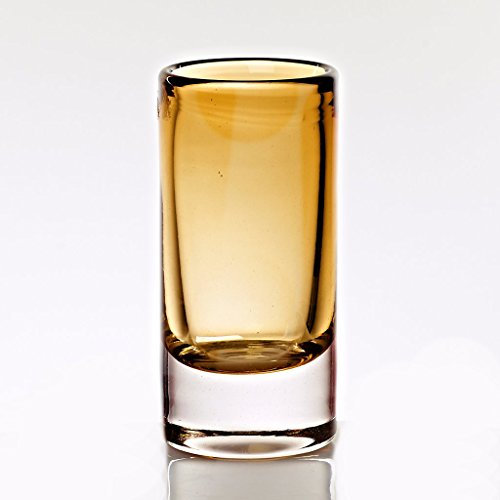 Vase Blumenvase Zylindervase Colori Cognac H 18 cm Handgeformte Unikate Tischvase Tischdeko Hochzeitdeko