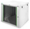 DIGITUS Netzwerkschrank - 19 Zoll Rack - 12HE - Wandmontage - 600mm Tiefe - Traglast 60kg - Dynamic Basic Serie - Grau