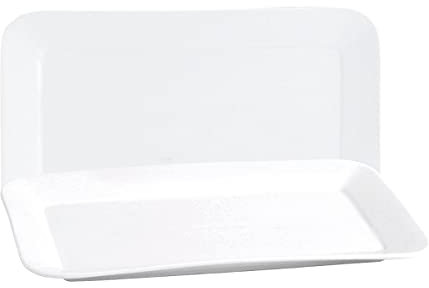 Quid Basic Fuente Rectangular Porcelana 35,8x21cm Porcelana Apto Microondas Apilable