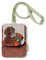 Nici 34645 - Handytäschchen Orang-Utan Plüsch, 12 x 8 x 1.5 cm