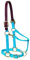 Weaver Lederhalfter für Kinn- und Halsausschnitt, verstellbar, Hurricane blau, Large Horse