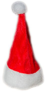 Ciffre Eierwärmer Weihnachtsmütze Nikolausmütze Santa Xmas Rot Mütze Deko Nikolaus