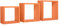SET3 CUBI ARREDO INCUBO ARANCIO