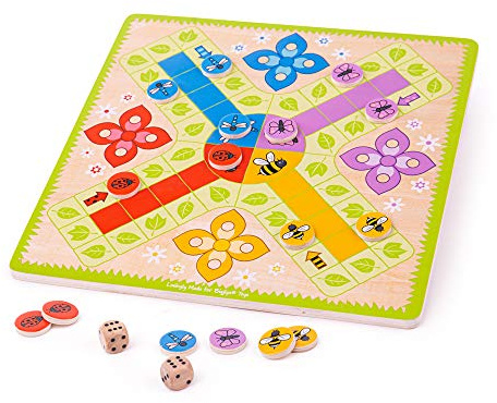 Bigjigs Toys Holz-Ludo