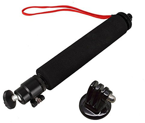 Glorich Telescopic Handheld extendable GoPro Monopod Camera Extender Pole with Tripod Mount for Gopro Hero 1 2 3 3+ 4 Camera and Cell Phone