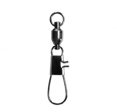Salzwasser-Karabiner-Wirbel Kugellager verlötete Sprengringe #1/0 45kg