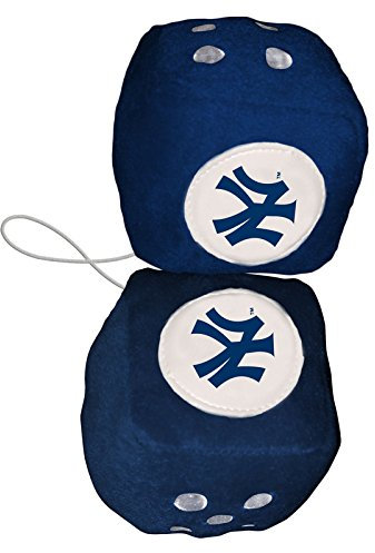 MLB New York Yankees Plüsch Team Fuzzy Würfel, Blau