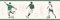 Decorline Carousel Football Border, Green