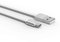ULTRICS Micro USB Cable 1M, Flat USB to Micro USB Charging Cable Android Charger Cable Data Sync Lead Compatible with Galaxy S7/S6 Edge, Sony, HTC, LG, Moto, Tablets, PS4 (White)
