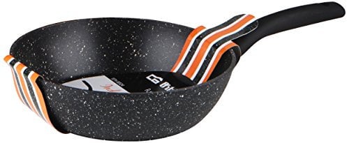 Orbegozo SFH 8524 Sartén Honda de Aluminio Forjado, Diámetro 24 cm, Negro