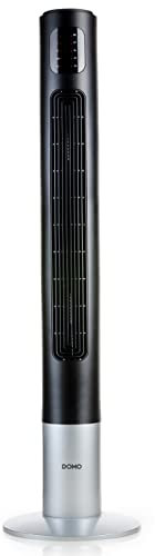 DOMO DO8123 Säulenventilator mit Timer - 3 Modi + 3 Geschwindigkeiten - 117 cm Höhe schwarz