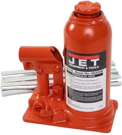 JET 453308 8-Ton Capacity Heavy-Duty Industrial Bottle Jack