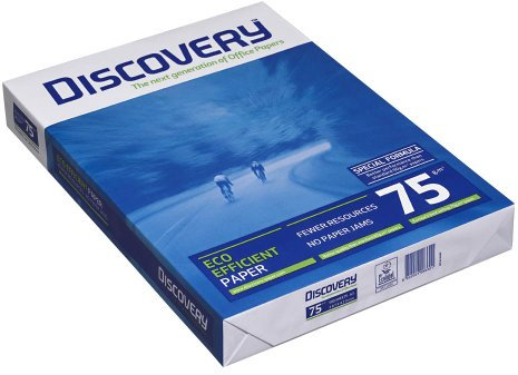 DISCOVERY 83427B75B Kopierpapier, A3, holzfrei, 75 g/qm, 500 Blatt, weiß