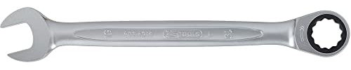 KS Tools - 503.4213 - Clé mixte à cliquet 72 dents Gearplus - 13 mm - Finition satinée - Chrome vanadium