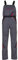 Planam 2332051 Highline Latzhose, Schiefer/Schwarz/Rot, Größe 51