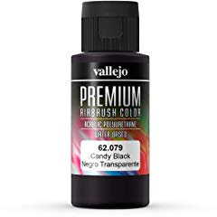 AV Premium Airbrush peinture : 60ml: 079 : Candy noir Transparent