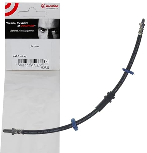 Brembo T 23 066 Bremsschlauch | Kompatibel mit: ALFA ROMEO 33, 33 Sportwagon, 33 Sportwagon