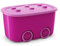 Ondis24 Aufbewahrungsbox Spielzeugbox Funny, flieder