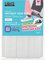 LEONIS Polyester Iron-On Hem Clothing Tape 1inch x 11yd (25mm x 10m) WHITE [ 78001 ]