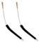 MaxxGoods Cepillo del Radiador - 2 Piezas - 120cm - Cepillos de Calentador con Cerdas de Pelo de Cabra - Ideal para Calentadores de Panel