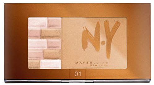 Maybelline New York Bricks Bronzer Blonde, 1er Pack (1 x 46 g)