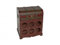 Garden Pleasure Weinregal im Kolonialstil Aufbewahrung Kiste Dekoration Holz Schatz Truhe 6X Flaschen Harms 304006