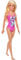 Barbie - Muñeca Fashionista, Playera con bañador Rubia (Mattel DWK00)