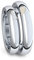 Eheringe Verlobungsringe Trauringe Freundschaftsringe Silber 925 + GRATIS Luxusetui Zirkonia Paarpreis Set Partnerringe Silber (Weißgold Platin Optik) Ringpaar Hochzeitsringe Paar ER40SS925ZIFA-5060