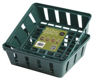 W0470 Garland Bulb Baskets Rectangular 23cm x 21cm (Pack of 3)