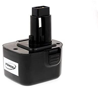 Powery Batería para Black & Decker Taladro CD12CA 1500mAh