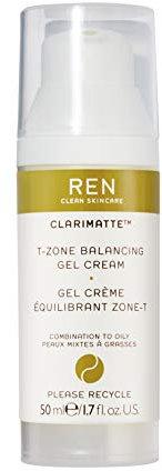 Ren Clarimatte T-Zone Balancing Gel Cream, 1.7 Ounce
