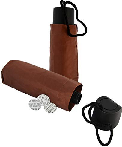BoozeBrella Umbrella Flask by Smuggle Mug - Disguised 9 oz Hidden Flask - Choose Color (Brown)