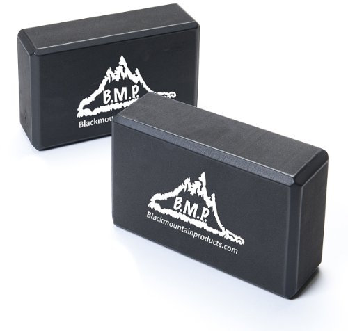 Black Mountain Products Yoga Blocks, Schwarz