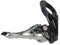 SHIMANO FD-M8000-H Deore XT Umwerfer, 3x11-fach, Side Swing, Front Pull, 66-69°, High Clamp, schwarz/Silber
