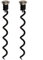 Hqy Tire-bouchon spirale multicolore